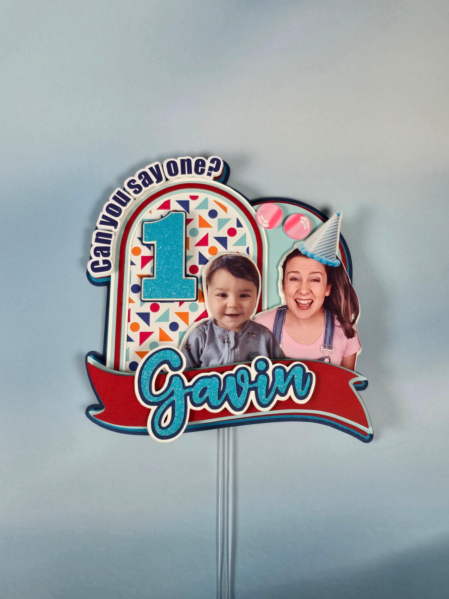 Ms Rachel Cake topper Boy edition, Ms Rachel theme party, Ms Rachel party theme for boys
