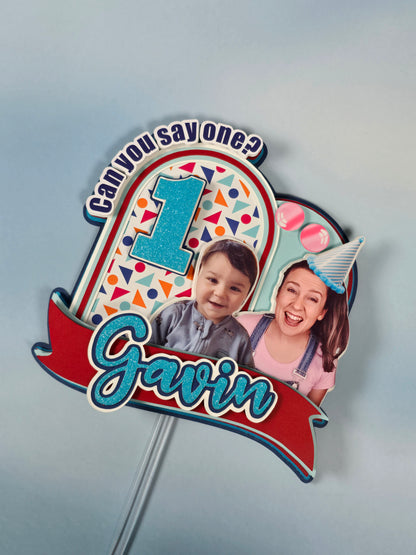 Ms Rachel Cake topper Boy edition, Ms Rachel theme party, Ms Rachel party theme for boys