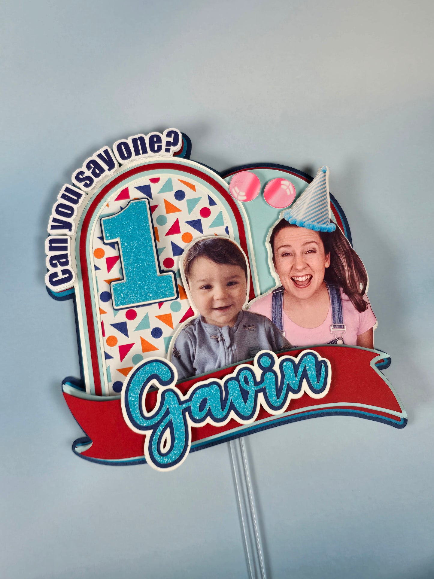 Ms Rachel Cake topper Boy edition, Ms Rachel theme party, Ms Rachel party theme for boys