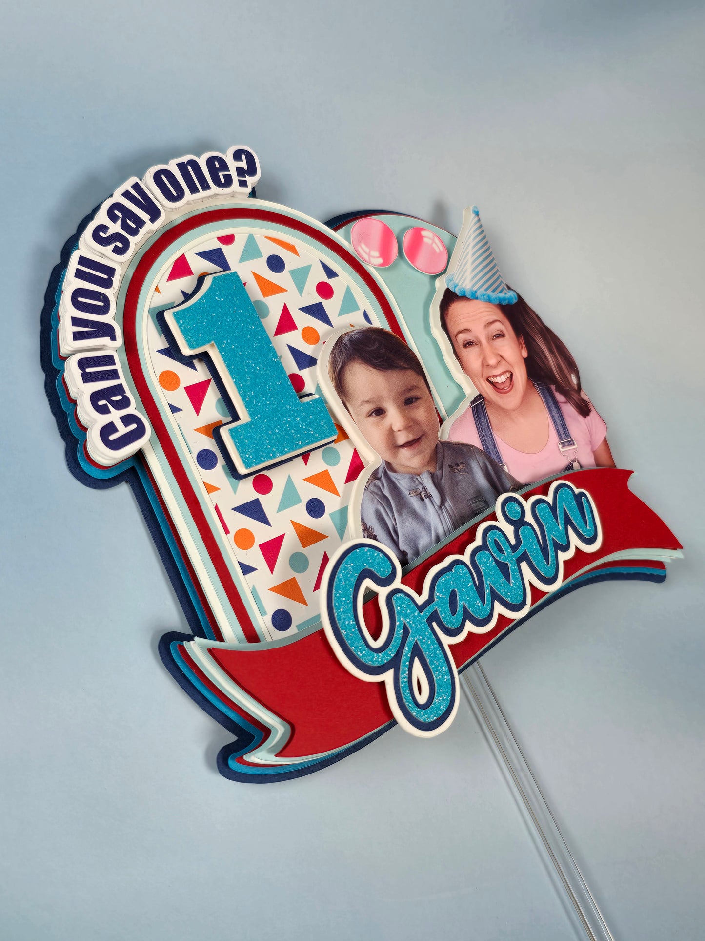 Ms Rachel Cake topper Boy edition, Ms Rachel theme party, Ms Rachel party theme for boys
