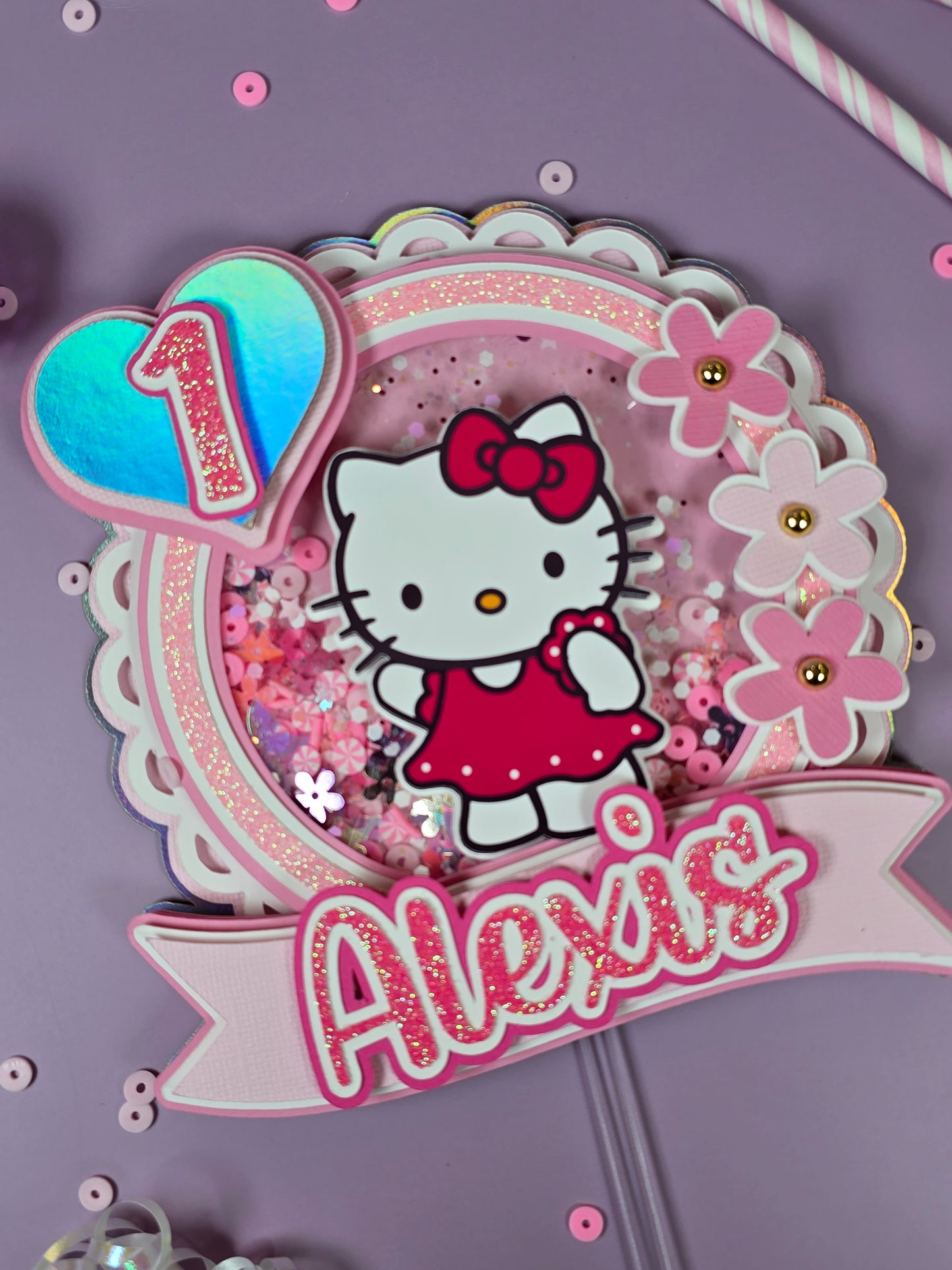Hello Kitty Cake topper, Sanrio Cake topper,Hello Kitty party theme, Hello Kitty birthday