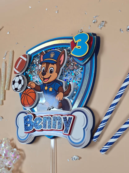 Paw Patrol Cake topper, Dogs Cake topper, Paw patrol cake topper, Paw Patrol birthday