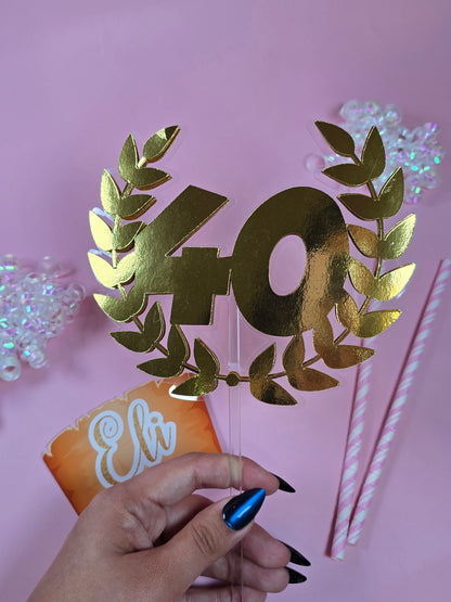 Greek Cake topper, Toga theme party