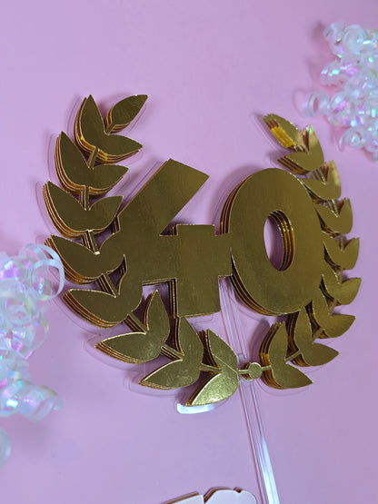 Greek Cake topper, Toga theme party