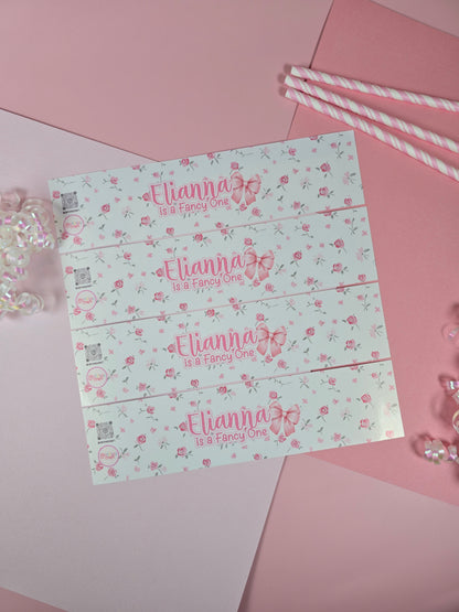 Coquette Water bottle labels,Love shack fancy waterproof labels