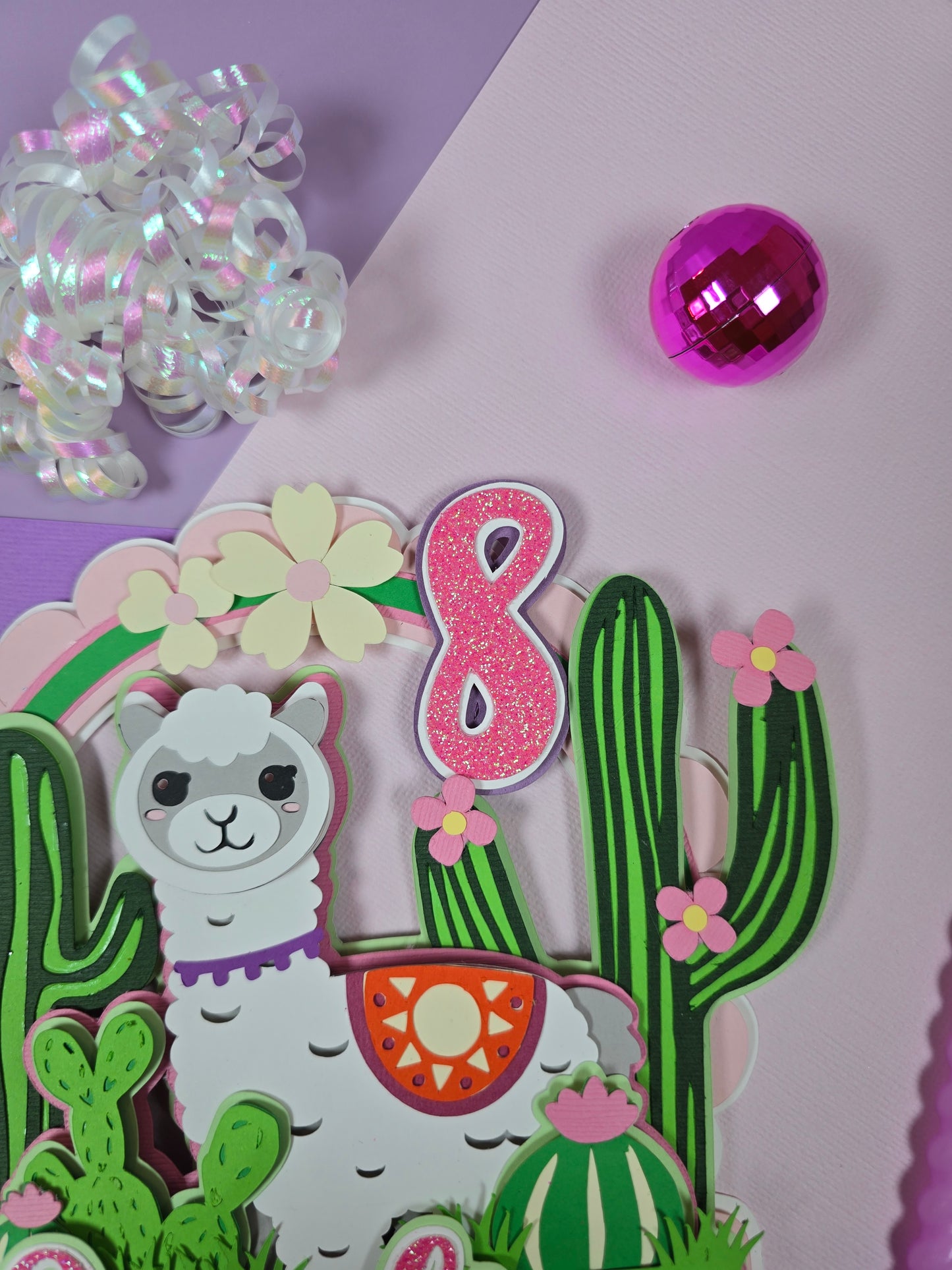 Llama Cake topper, Llama birthday decor, Alpaca cake topper, Animal lover cake topper