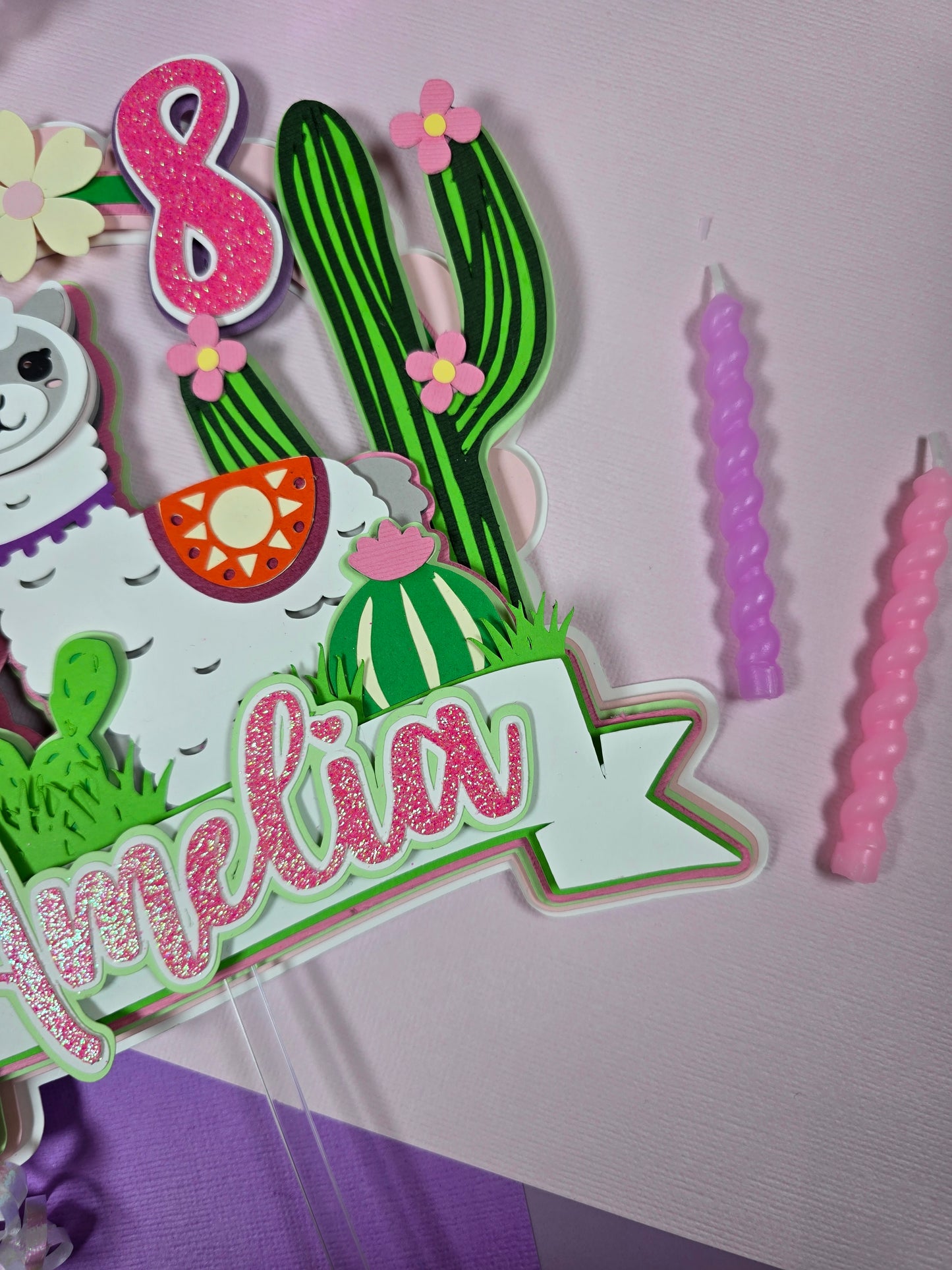 Llama Cake topper, Llama birthday decor, Alpaca cake topper, Animal lover cake topper