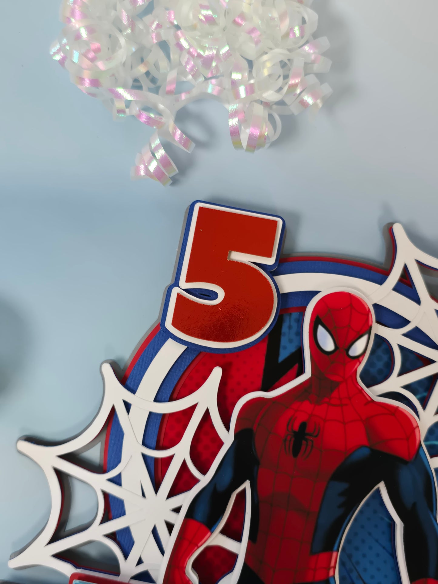 Spider Man Cake topper, Super hero theme party, Spiderman party