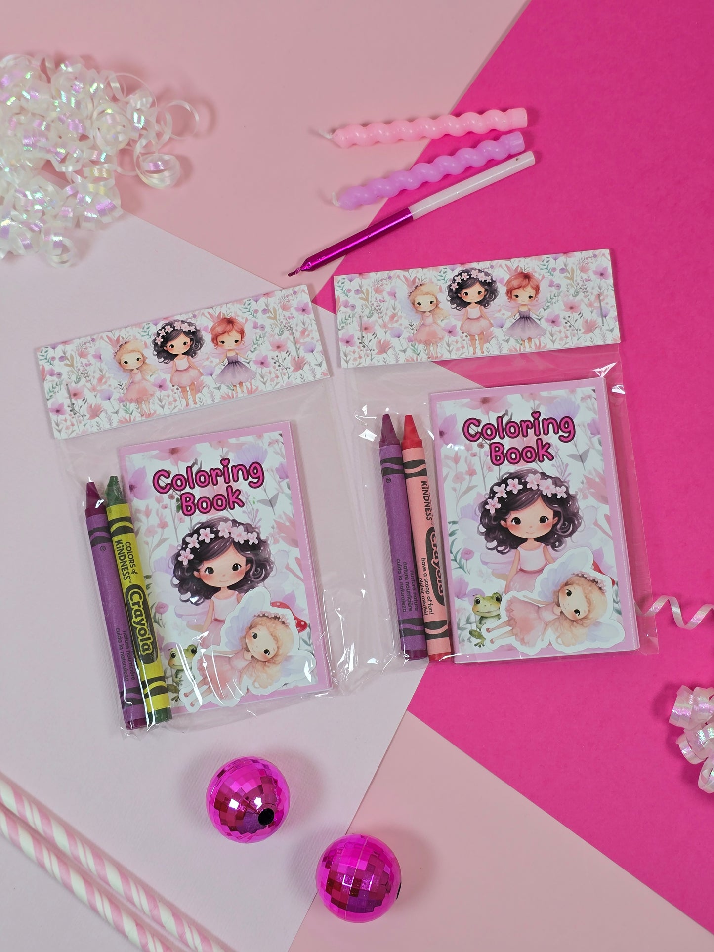 Fairy mini coloring books, Fairy garden mini coloring pages, Fairies party favors