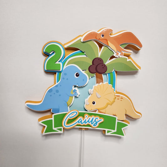 Dinosaurs Cake topper, Dino Cake topper