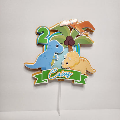 Dinosaurs Cake topper, Dino Cake topper