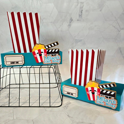 Movie Night Box popcorn candies party favors cinema movie party theme movie night box for birthday theme