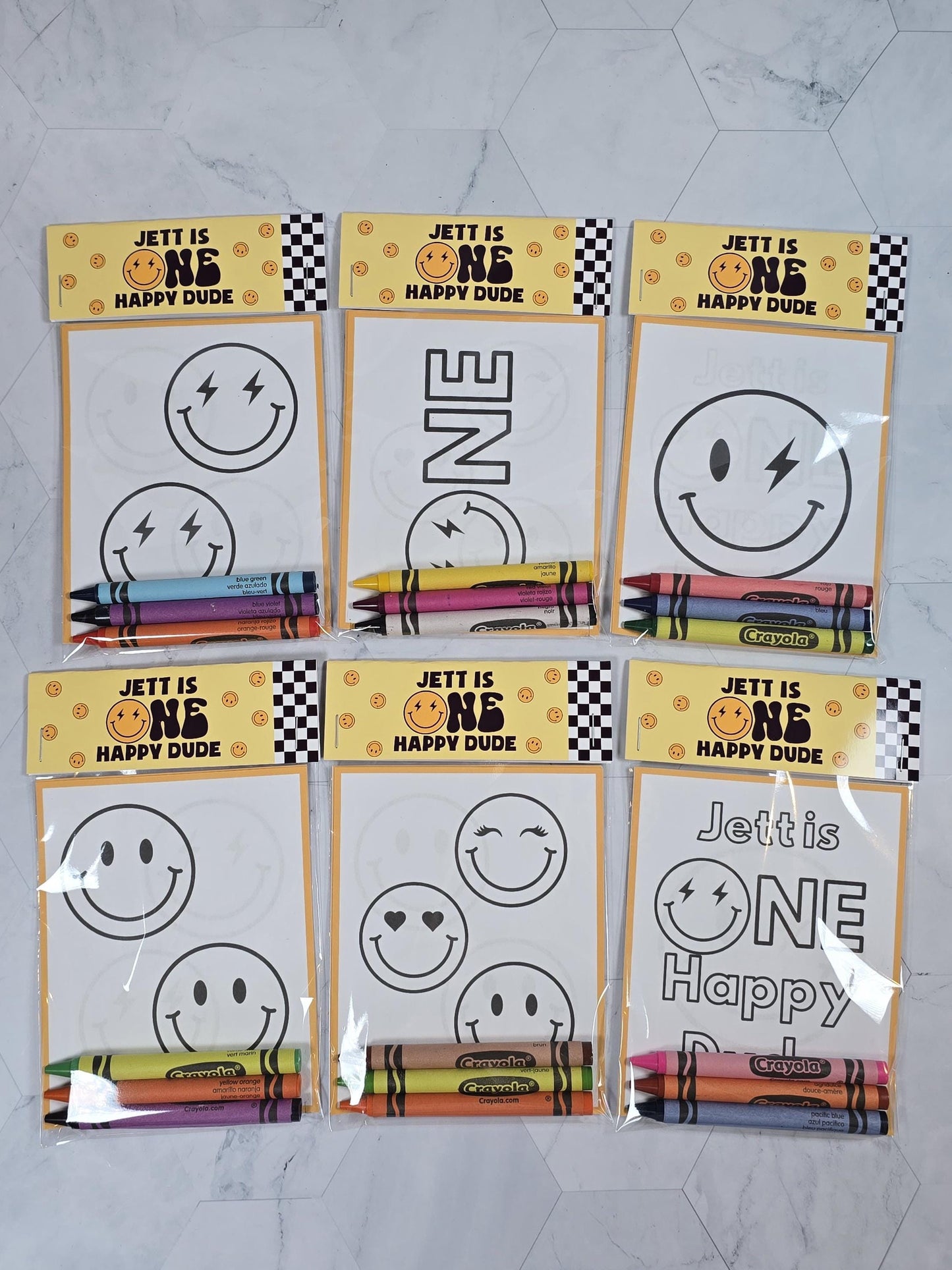 One happy dude coloring books, One happy dude coloring pages, One happy dude party favors