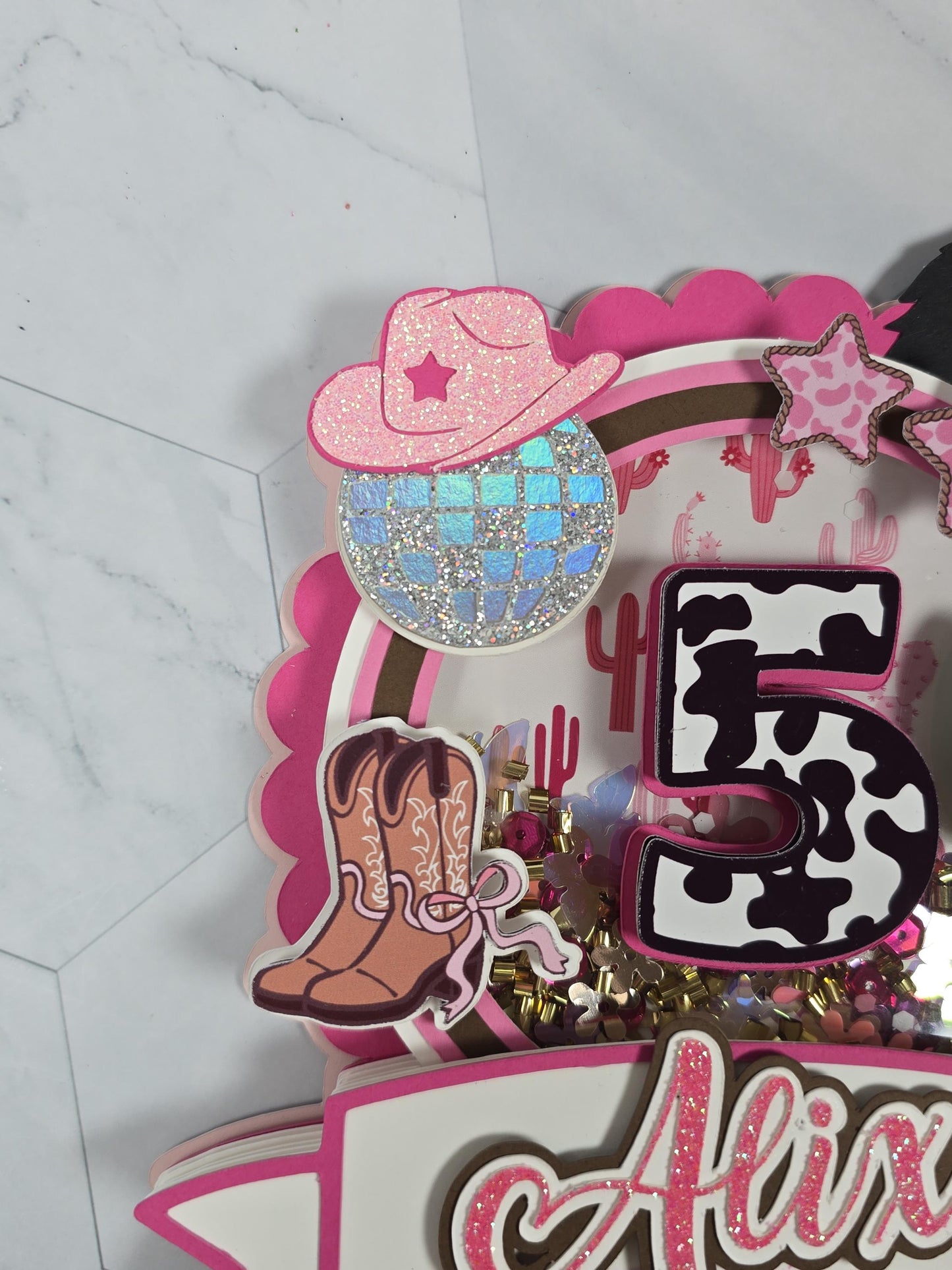 Cowgirl Cake topper, My first rodeo birthday party, Not my first rodeo cake topper, Cowgirl birthday party