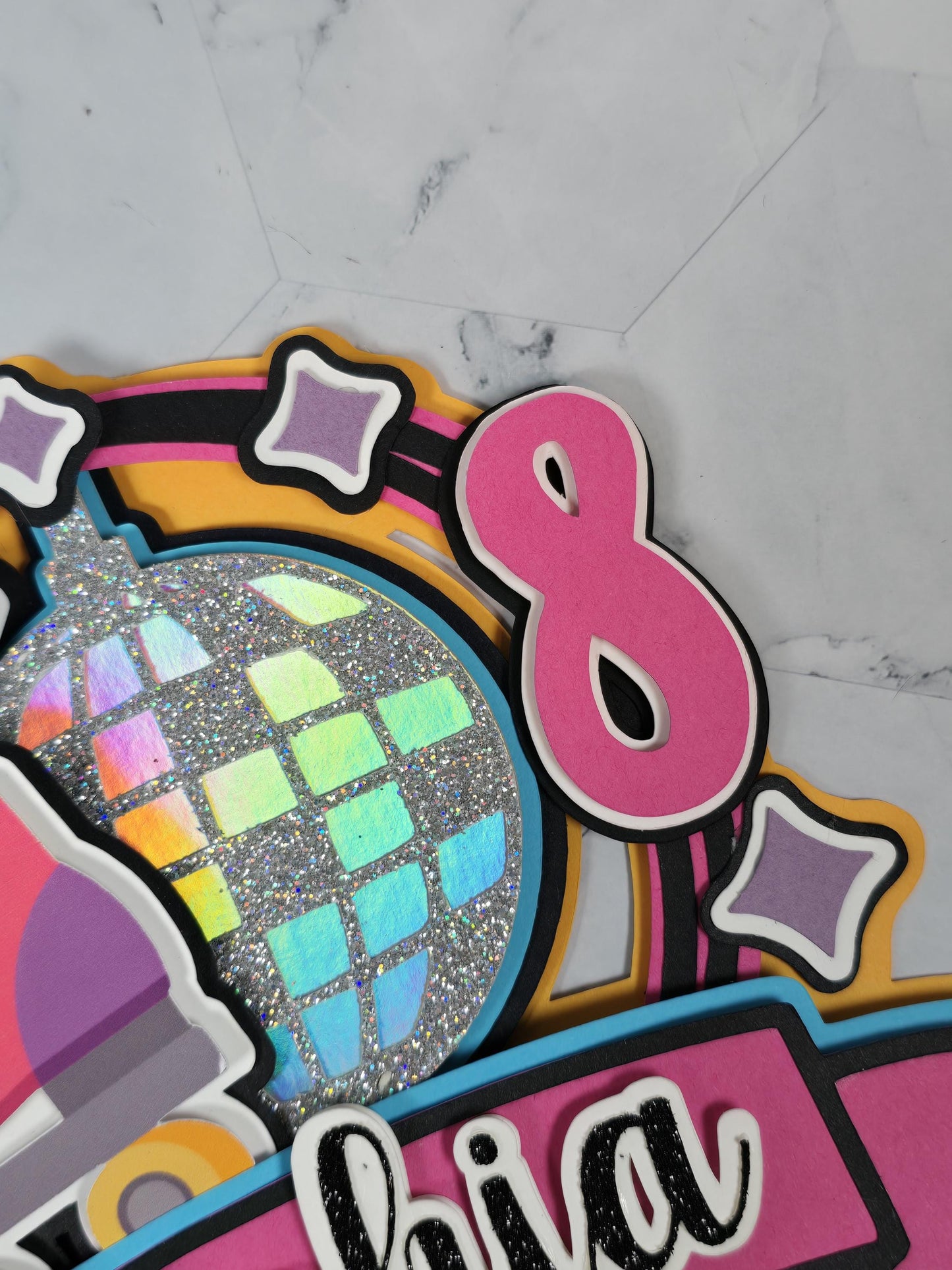 Roller Skate cake topper Roller Skate theme Roller Skate disco party