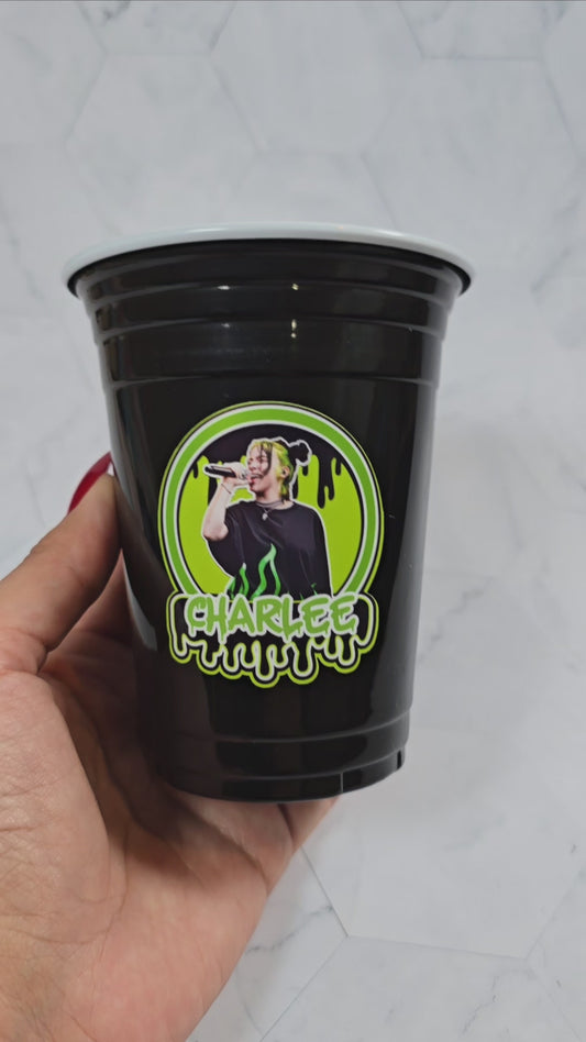 Billie Eilish Stickers for cups,Billie Eilish waterproof stickers