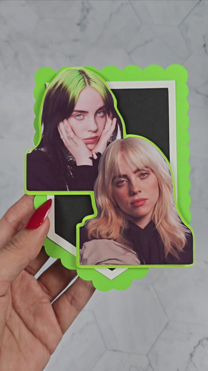 Billie Eilish banner, Billie Eilish theme banner, Billie Eilish party decoration, Billie Eilish banner