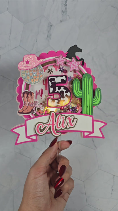 Cowgirl Cake topper, My first rodeo birthday party, Not my first rodeo cake topper, Cowgirl birthday party