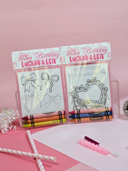 Coquette Coloring books, Love shack fancy party favors, Coquette birthday