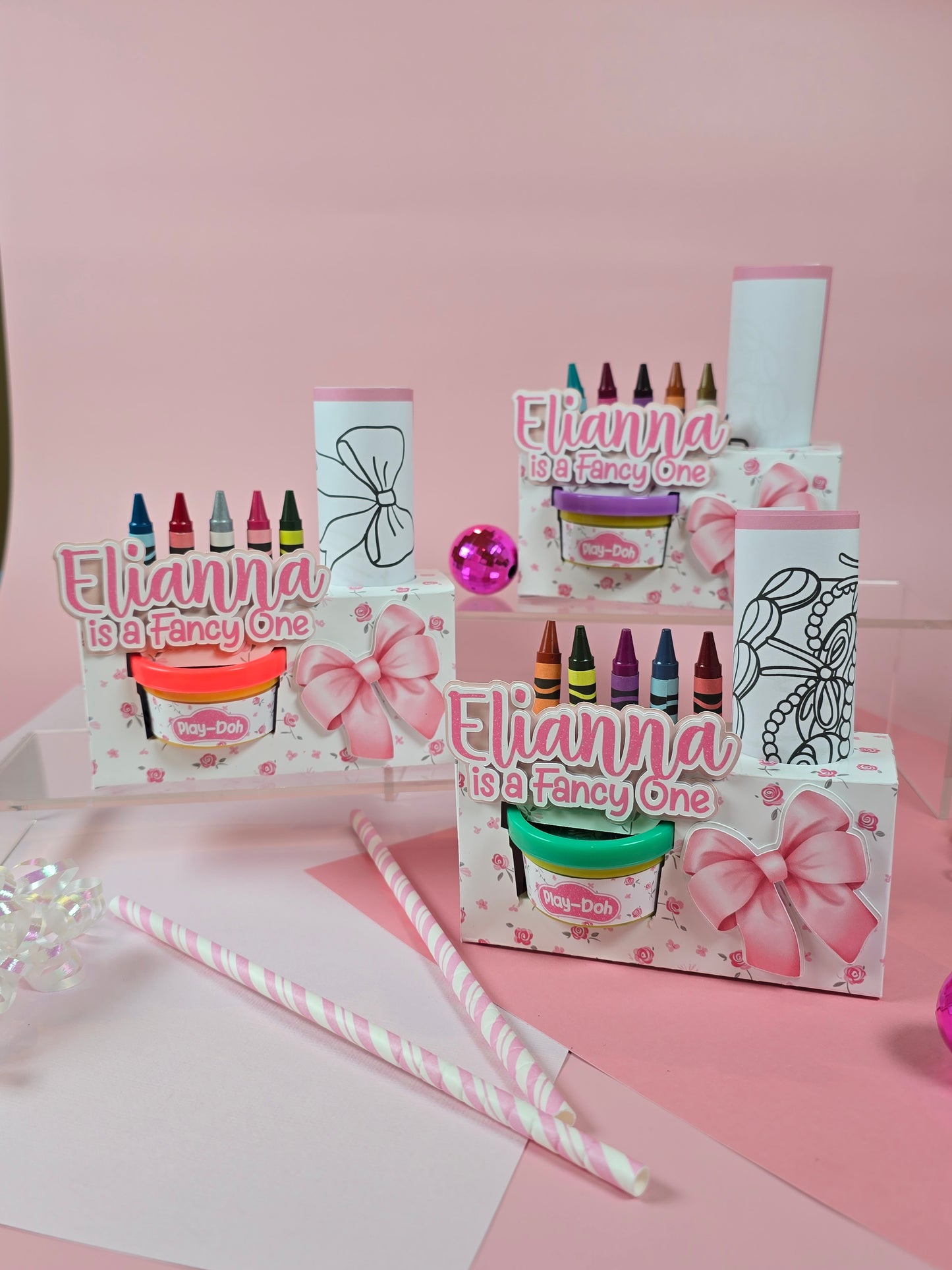 Coquette Activity Box, Love shack fancy activity box, Is a fancy one party favor Coquette party favor
