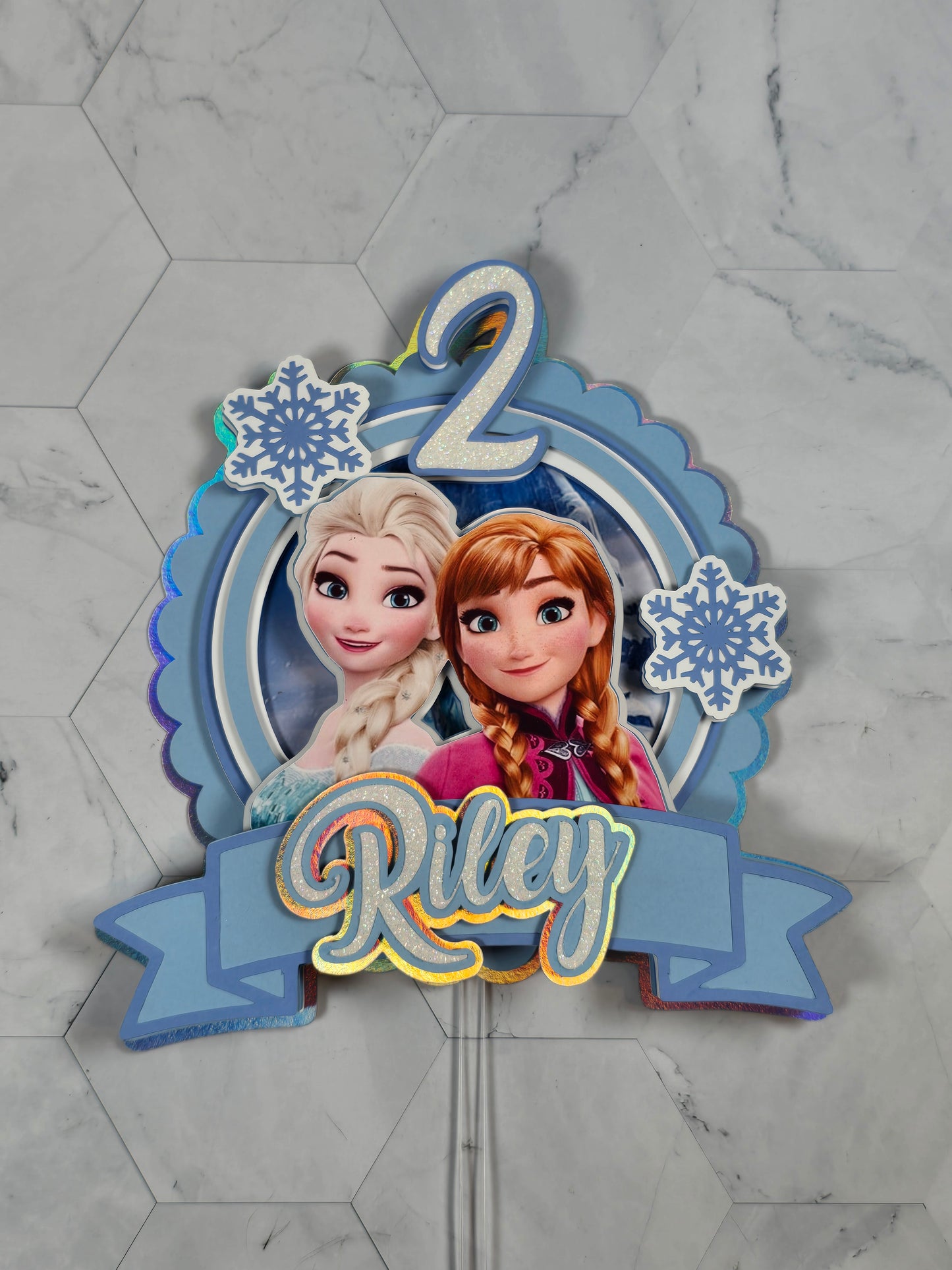 Ice Princess Cake topper, Ice Princess Cake topper, Ice princess birthday