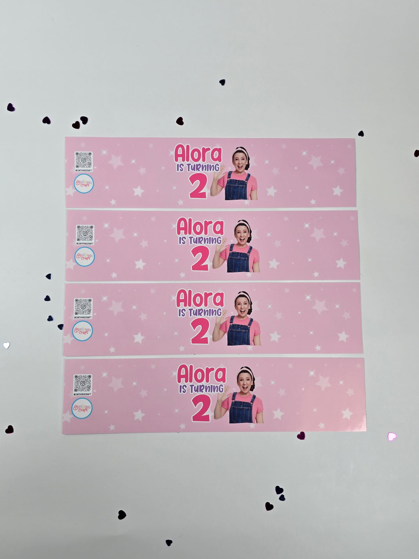 Ms Rachel Water bottle labels,Ms Rachel waterproof labels
