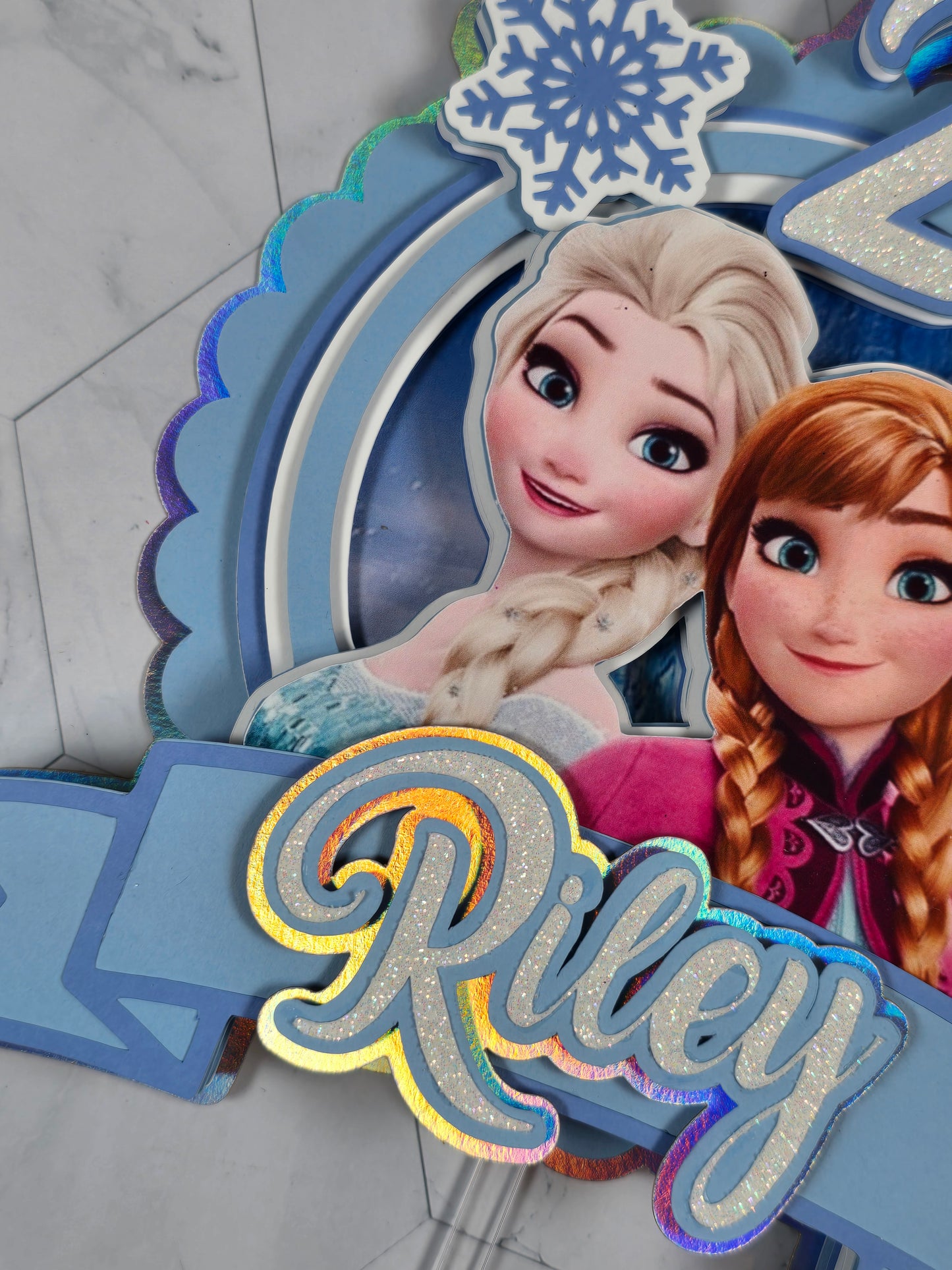 Ice Princess Cake topper, Ice Princess Cake topper, Ice princess birthday