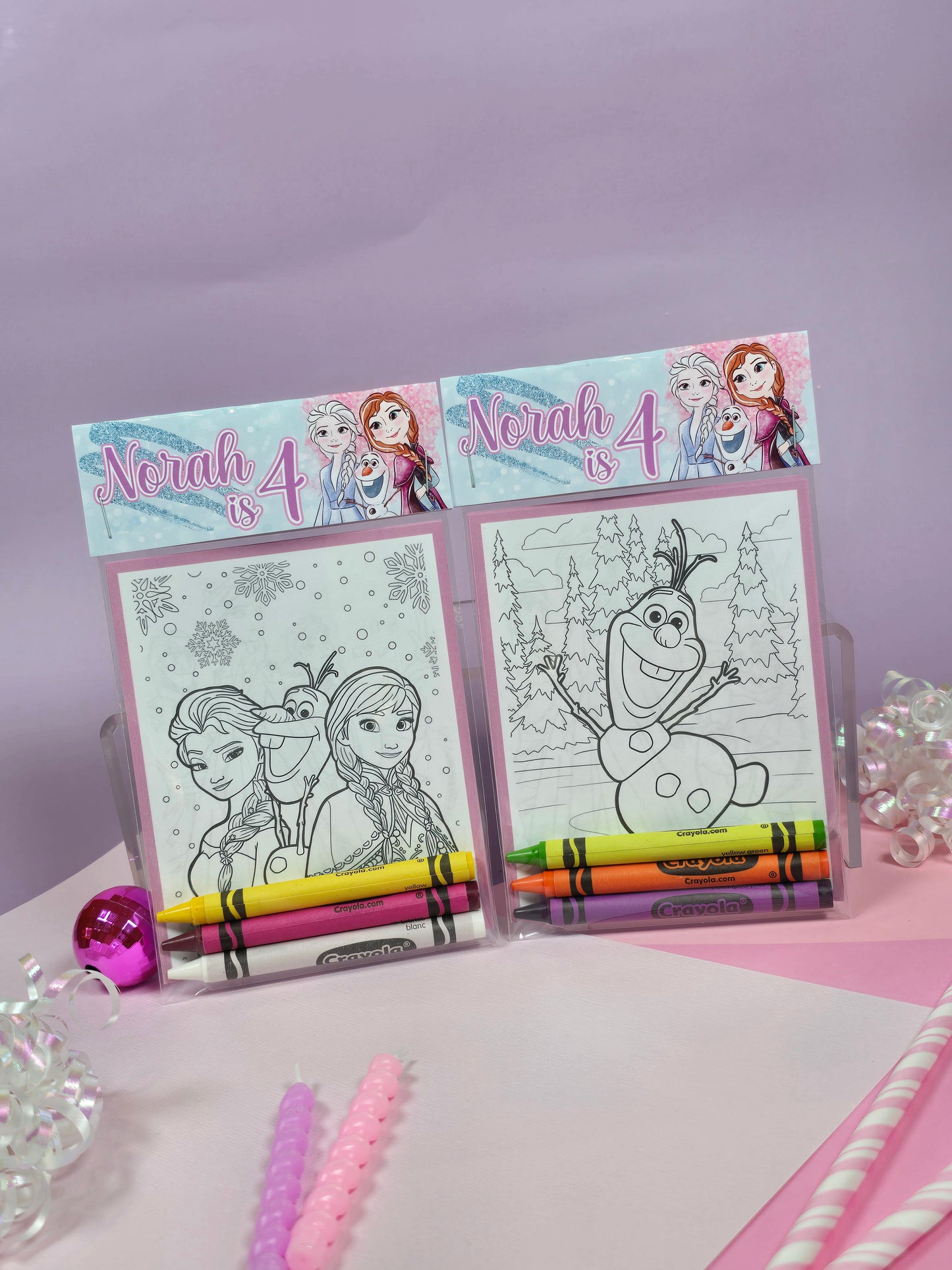 Frozen Coloring books, Frozen party favors, Frozen birthday