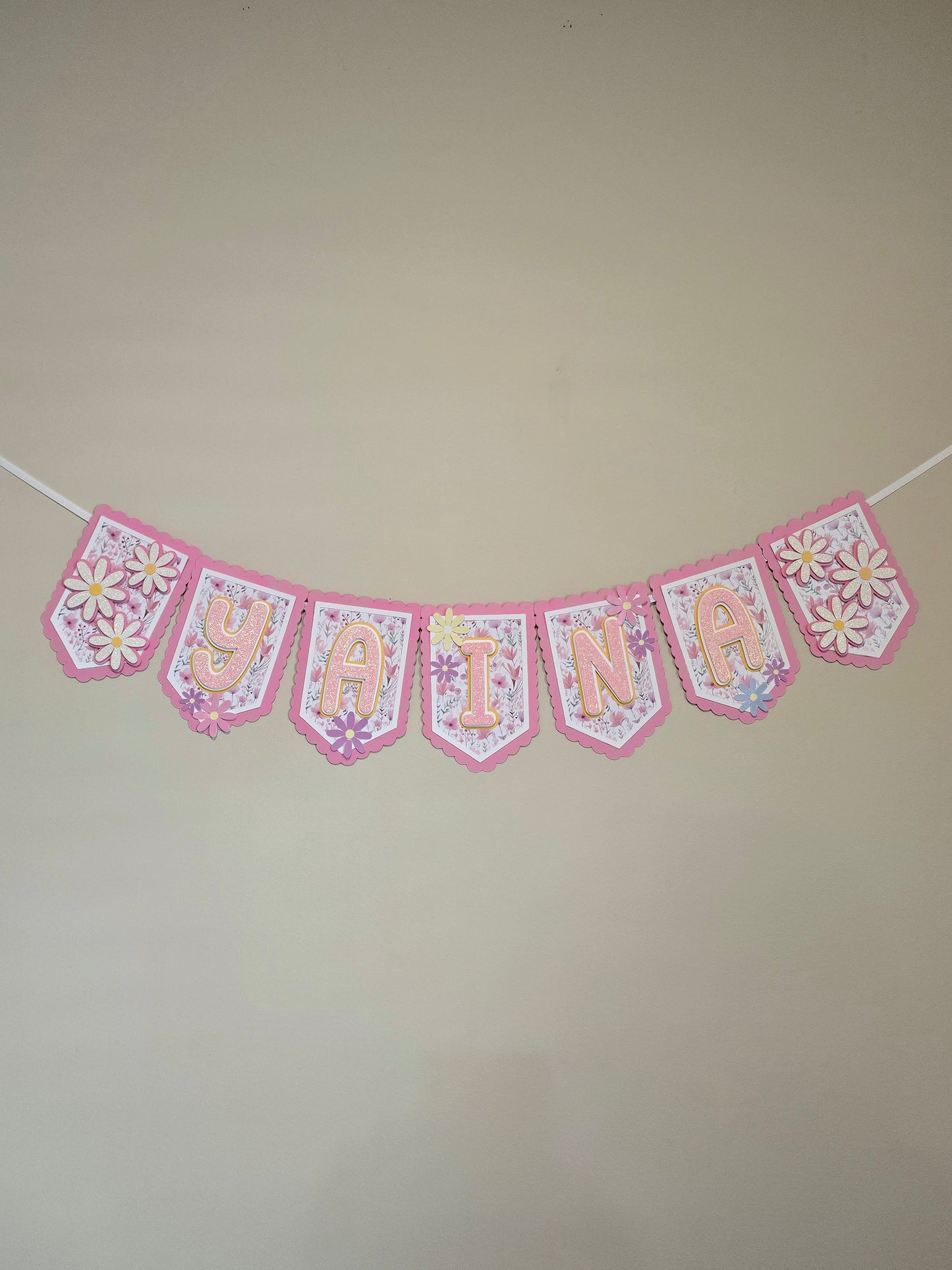 Daisies banner, Wild flowers banner, Daisy theme banner