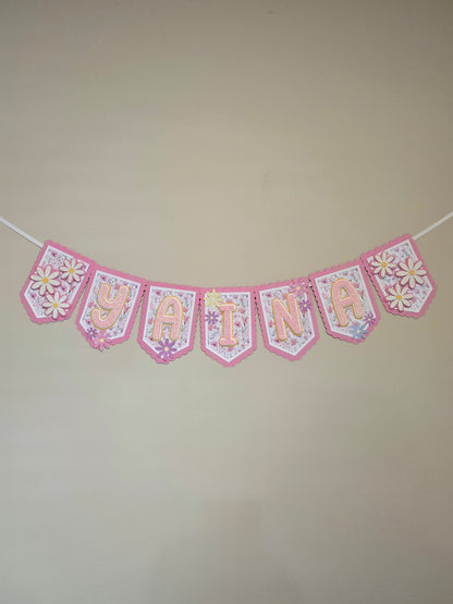 Daisies banner, Wild flowers banner, Daisy theme banner