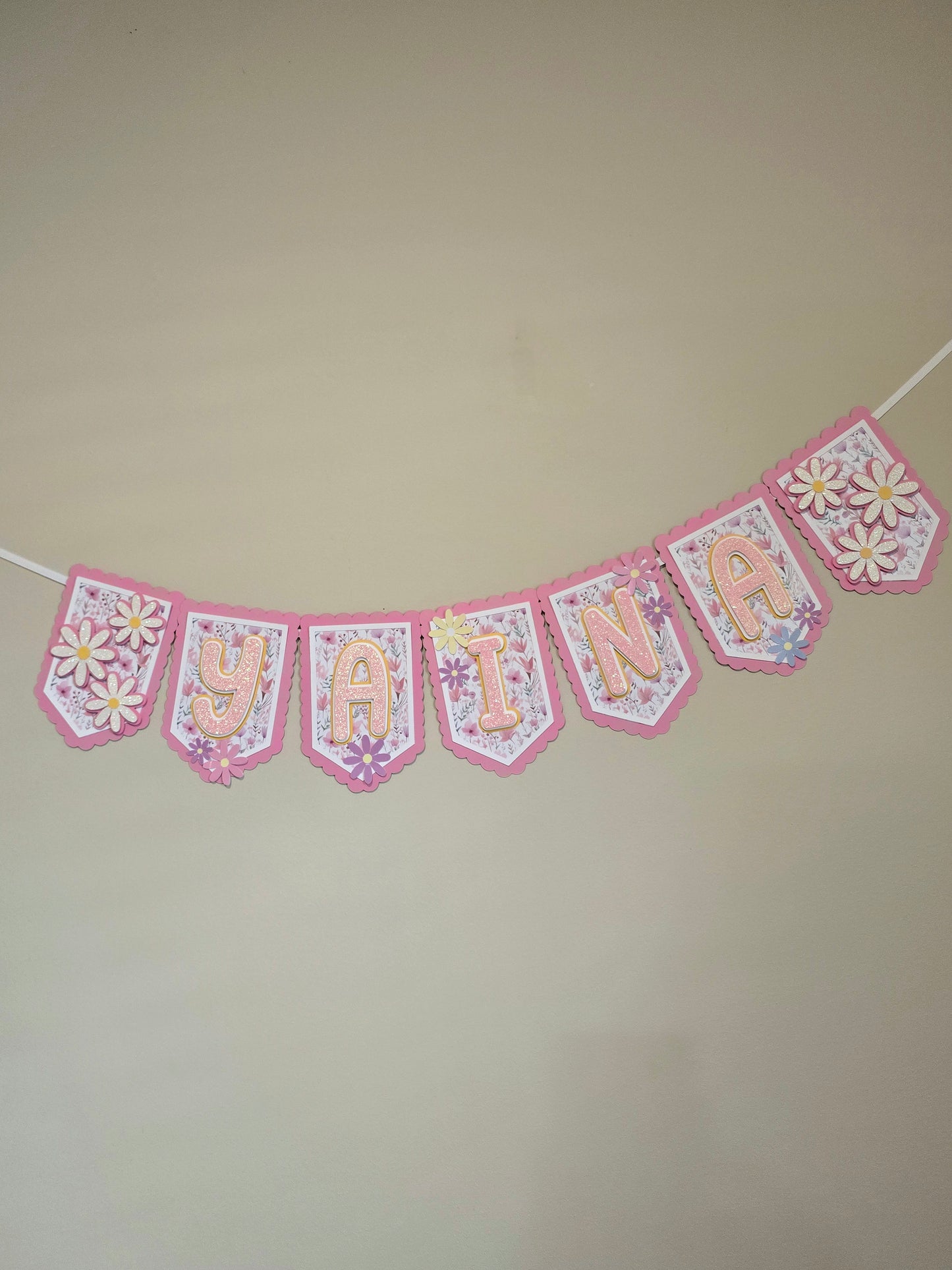Daisies banner, Wild flowers banner, Daisy theme banner