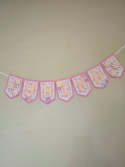Daisies banner, Wild flowers banner, Daisy theme banner