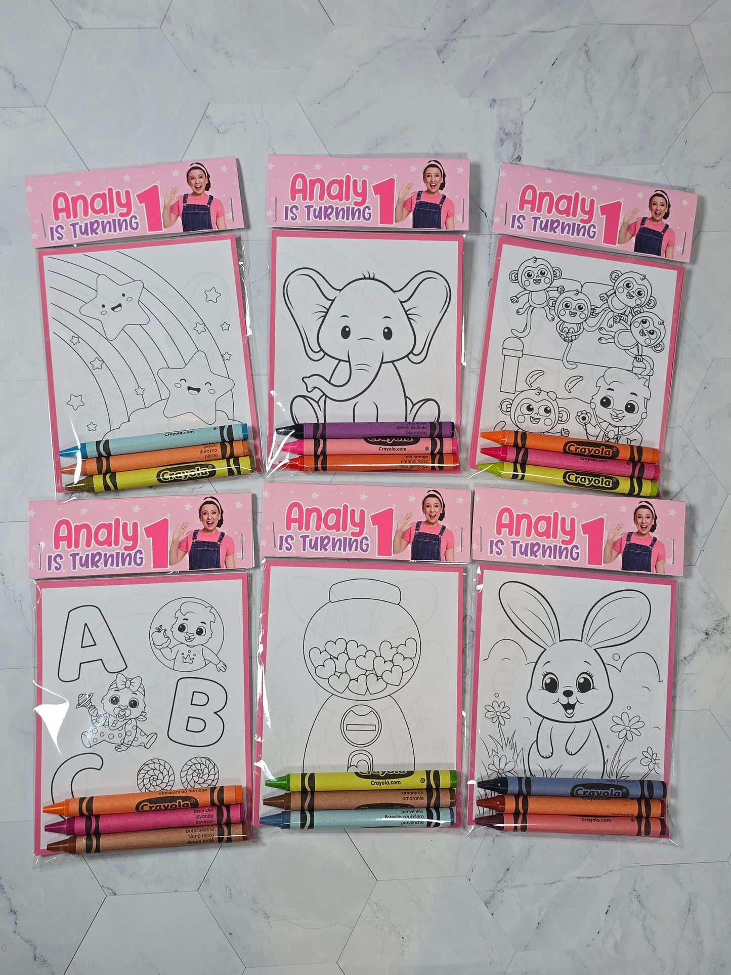Ms Rachel Coloring books