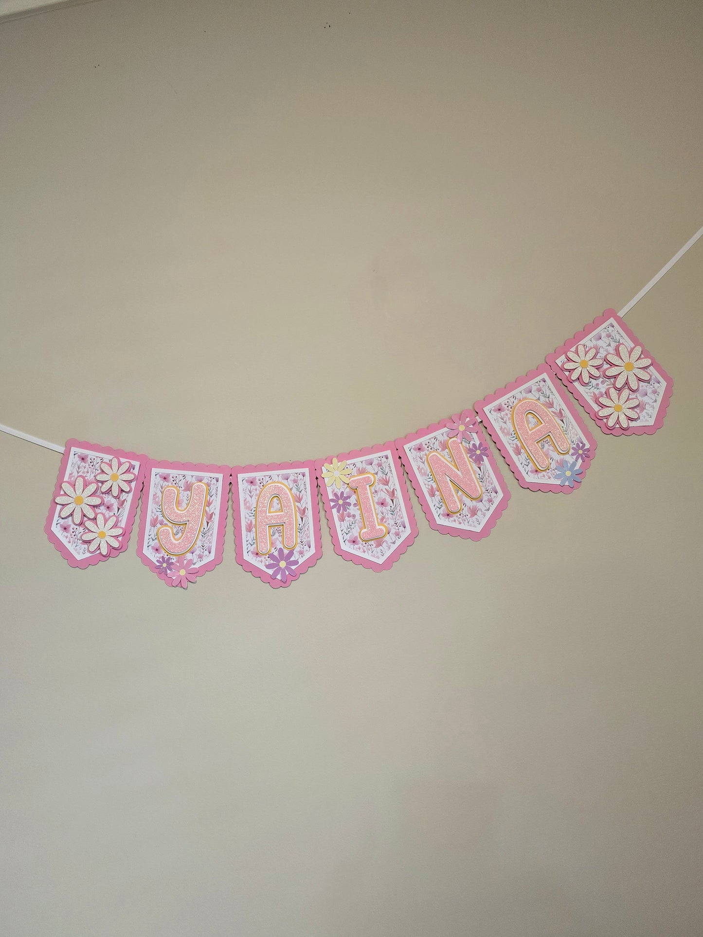 Daisies banner, Wild flowers banner, Daisy theme banner