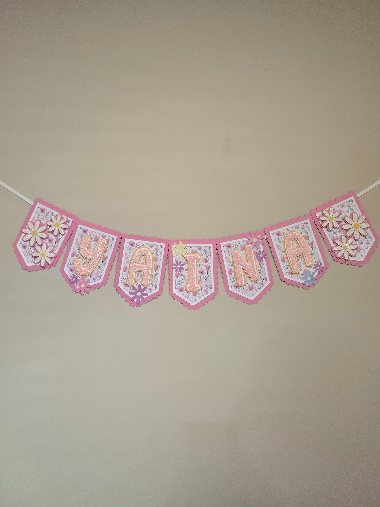 Daisies banner, Wild flowers banner, Daisy theme banner