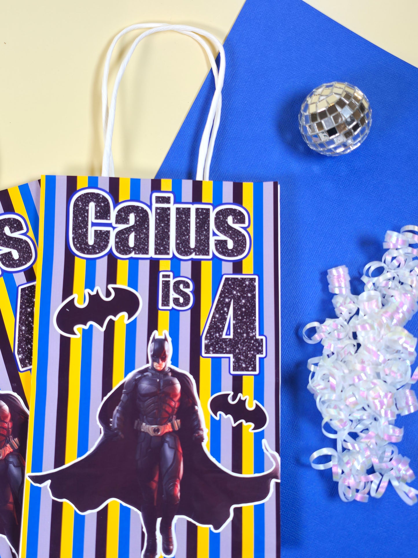 Batman Goodie bags, Batman gody bags, Batman party theme