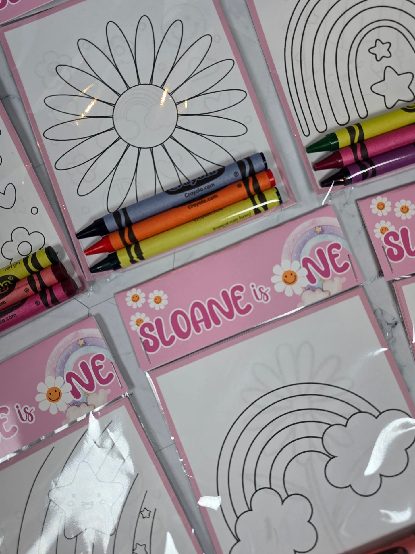 Daisy coloring books, Groovy Flowers Girly Pink coloring pages