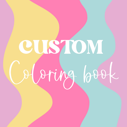Custom Coloring books