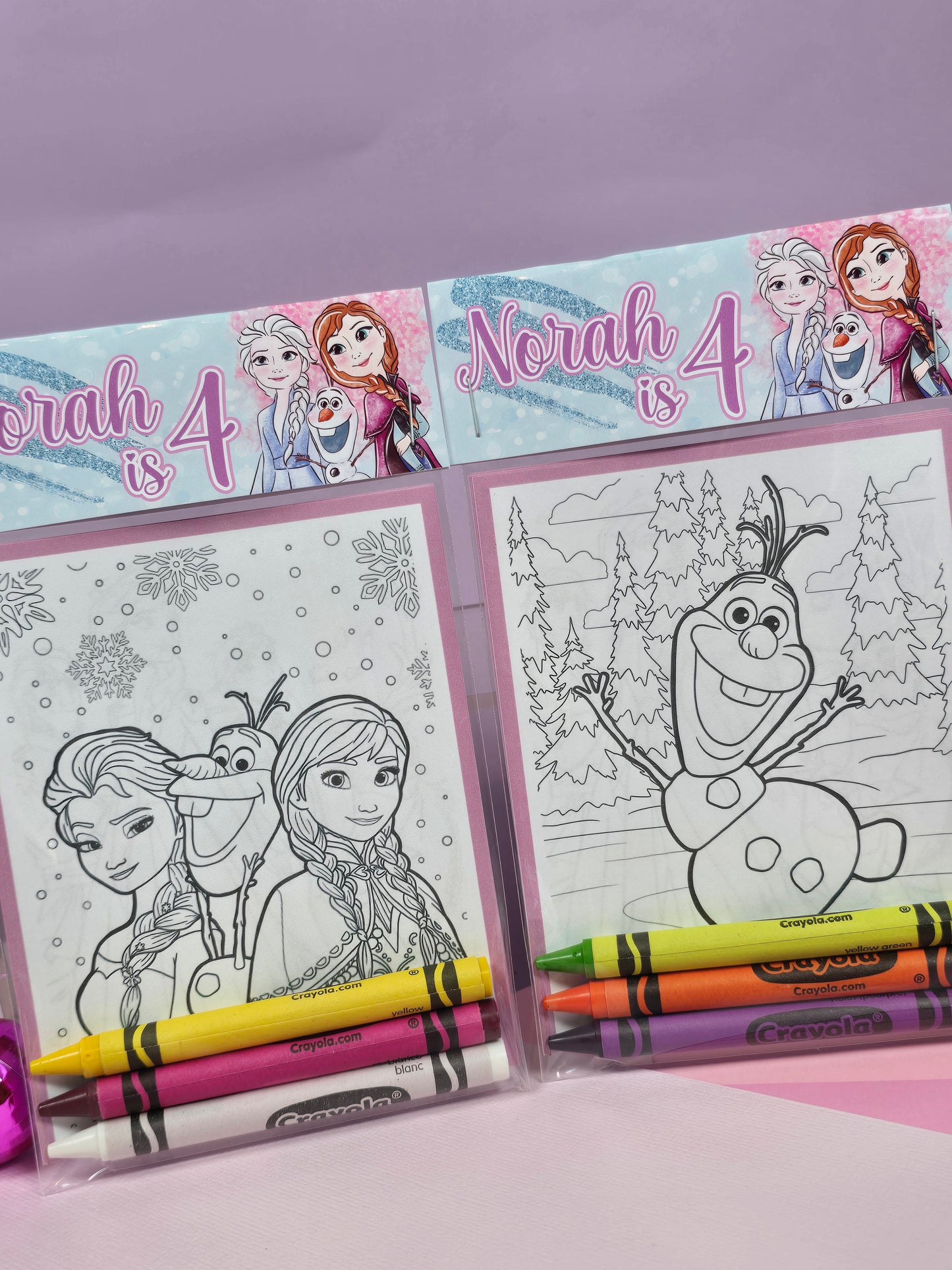 Frozen Coloring books, Frozen party favors, Frozen birthday