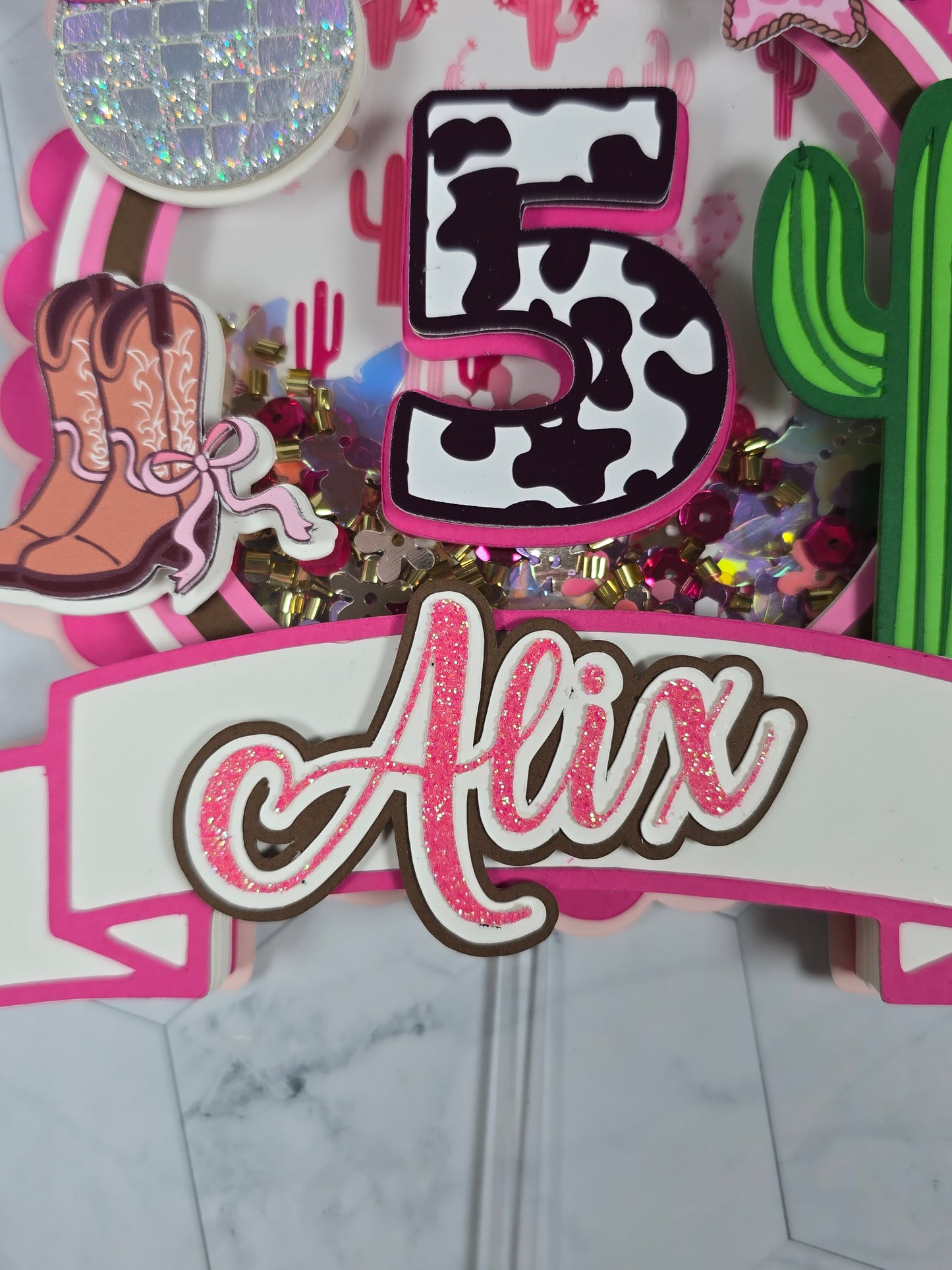 Cowgirl Cake topper, My first rodeo birthday party, Not my first rodeo cake topper, Cowgirl birthday party