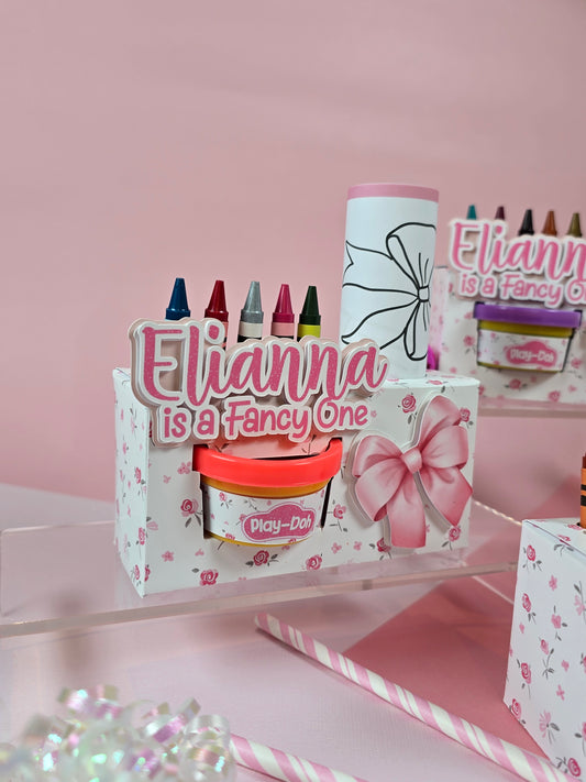 Coquette Activity Box, Love shack fancy activity box, Is a fancy one party favor Coquette party favor