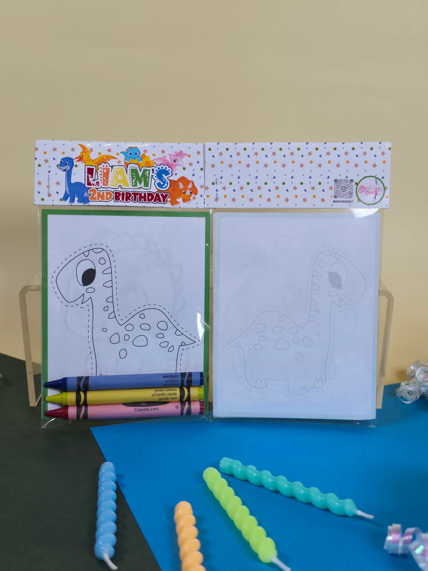 Dinosaurs Coloring books, Dinosaurs party favors