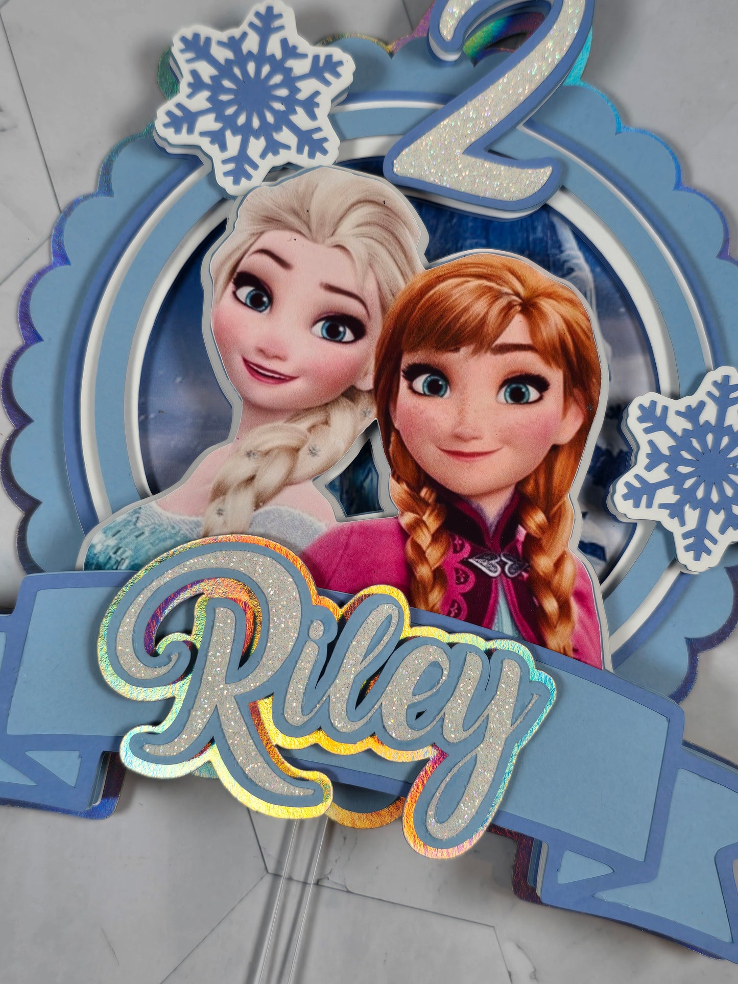 Ice Princess Cake topper, Ice Princess Cake topper, Ice princess birthday